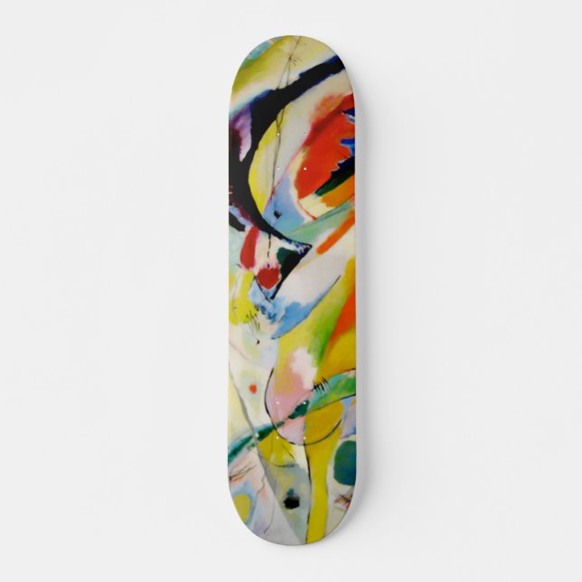 Skate Painel de parede PixDezines Kandinsky 1914/abstrat (Frente)