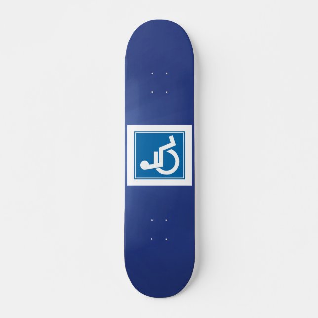 Skate Painel de Sinalização de Handicap (Frente)