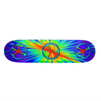 Skate Painel de Sinalização de Paz de Estilo 60s