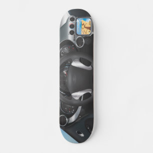 Skate Painel do Carro Esportivo