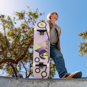 Skate Painel Personalizável Motivacional "INSPIRE"