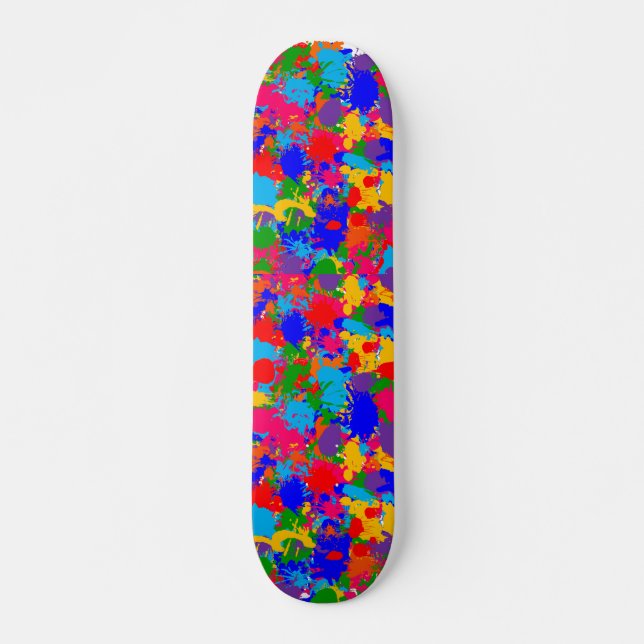 Skate Paint Splatter (Frente)