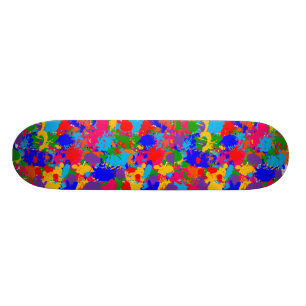 Skate Paint Splatter