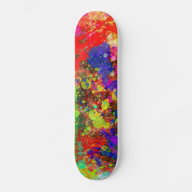 Skate Paint Splatter (Frente)