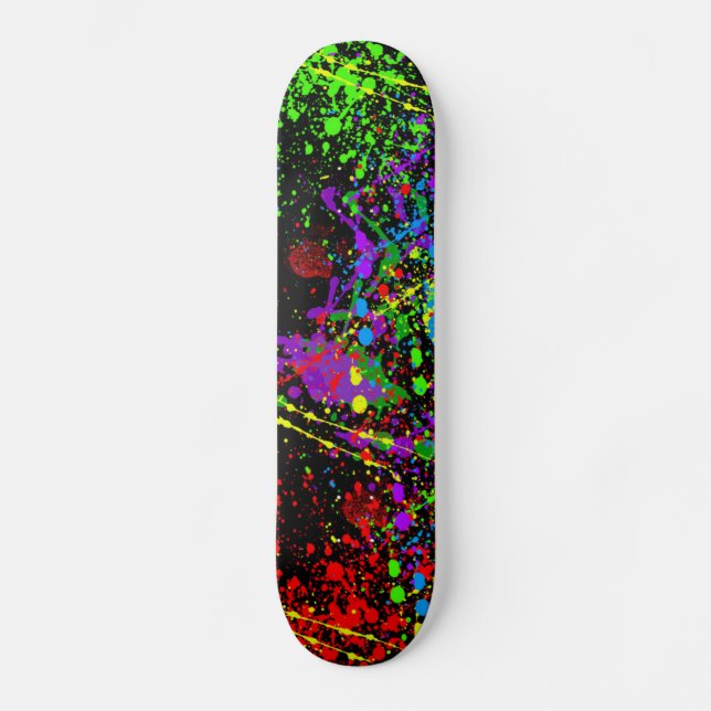 Skate Paint Splatter (Frente)