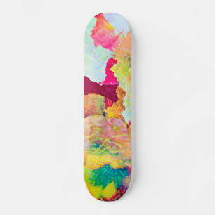 Skate Paint Splatter colorido
