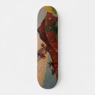 Skate Paisagem do Tahitian de Paul Gauguin (1893)