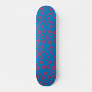 Skate paixão roxa sentindo círculo da lua azul