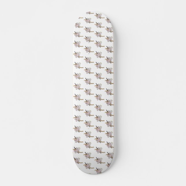 Skate Paladin Dice Design (Frente)