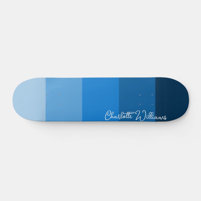SKATE PALETTE AZUL ESPAÇO DE CADEIAS DE CADEIA DE PADRÃO (Horz)