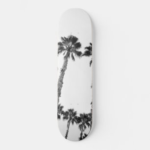 Skate Palm Trees Black & White Vibes #3 #wall #decor