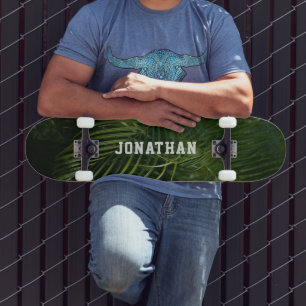 Skate Palmeira tropical personalizada