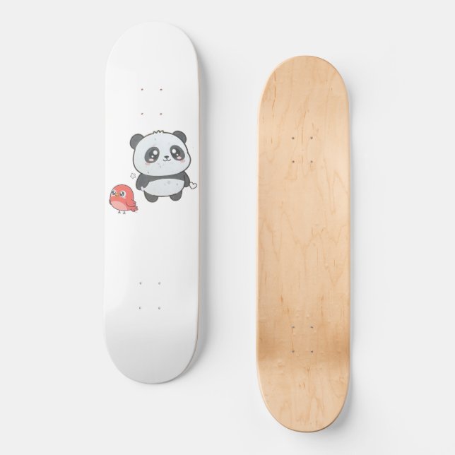 Skate Panda & Bird, endoky.com (Frente)