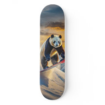Pandas no Snowboards Design por Rich AMeN Gill