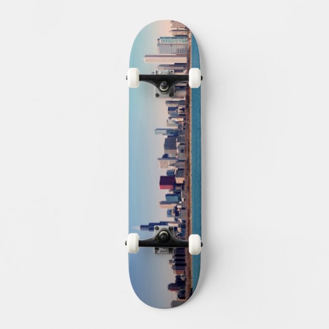 Skate Panorama da skyline de Chicago (Frente)