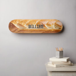 Skate Pão Francês Baguete Imagem de Comida Personalizada