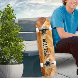 Skate Pão Francês Baguete Imagem de Comida Personalizada