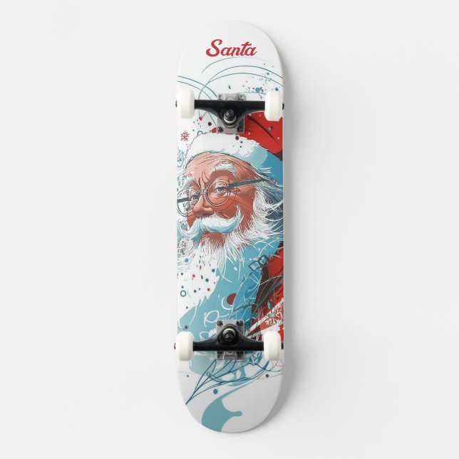 Skate Papai Noel (Frente)