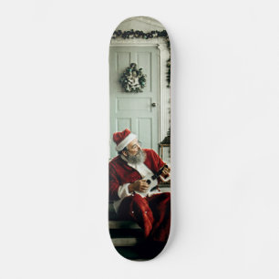 Skate Papai Noel tocando música