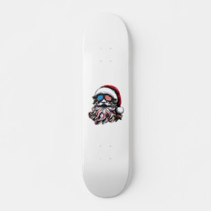 Skate Papais noeis de Natal patrióticos/americanos