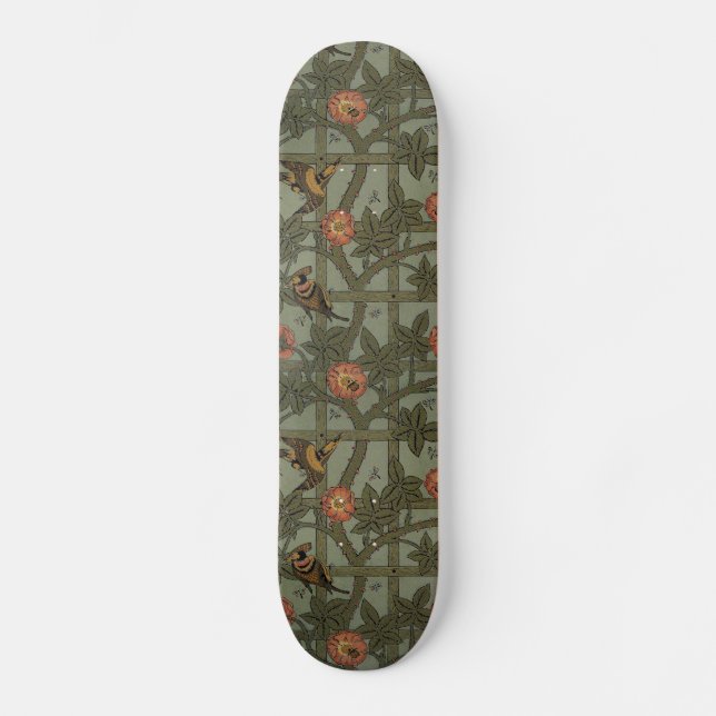 Skate Papel de parede antigo William Morris (Frente)