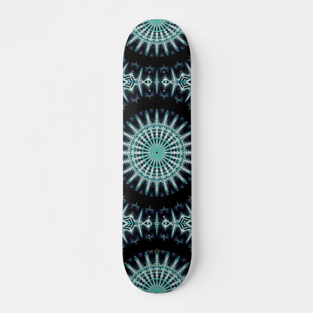 Skate Papel de Parede Cruz Onda Sonora Espectro (Frente)