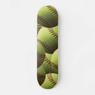 Skate Papel de parede de softball amarelo