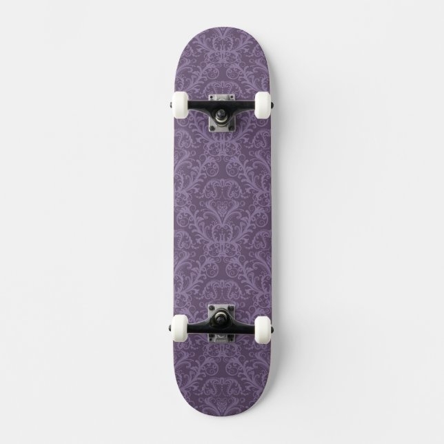 Skate Papel de parede roxo luxuoso (Frente)