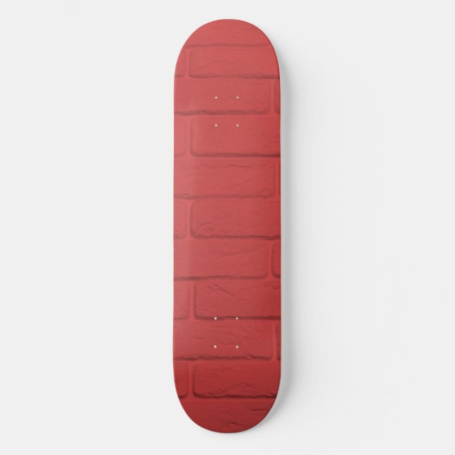 Skate parede de tijolo vermelho (Frente)