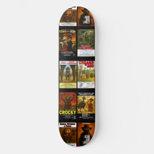 Skate Paródias de Cartazes de Filmes de Animais Retrô