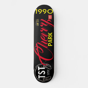 SKATE PARQUE DE CEREJEIRAS 1990 SKATEBOARD/ JMT EUA
