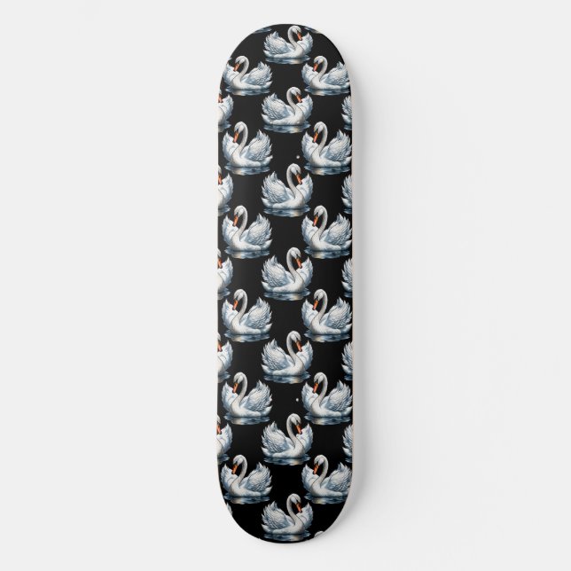 Skate Pássaros do Cisne - Design (Frente)