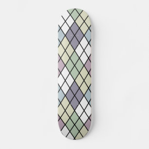 Skate Pastel Diamantes Argyle