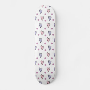 Skate Pastel Love Hearts