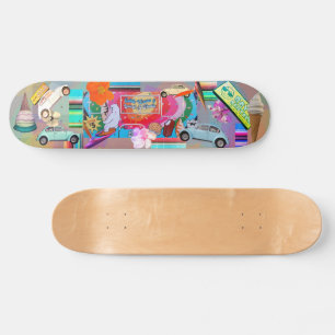 Skate Patinação de Verão