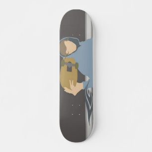Skate Patinador Andando