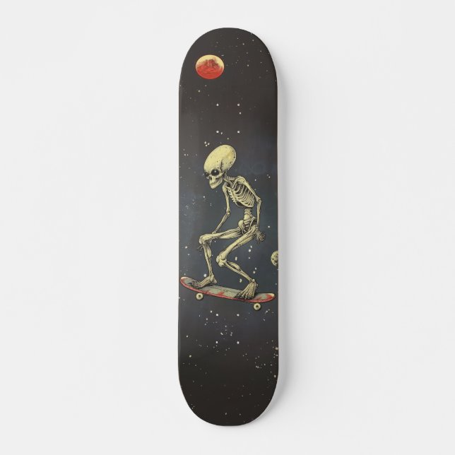 Skate Patinador de Alienígena Stellar 7, 3/4" (Frente)