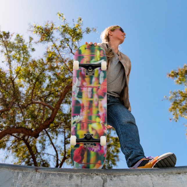 Skate Patinador de Flores (Ao ar livre 1)