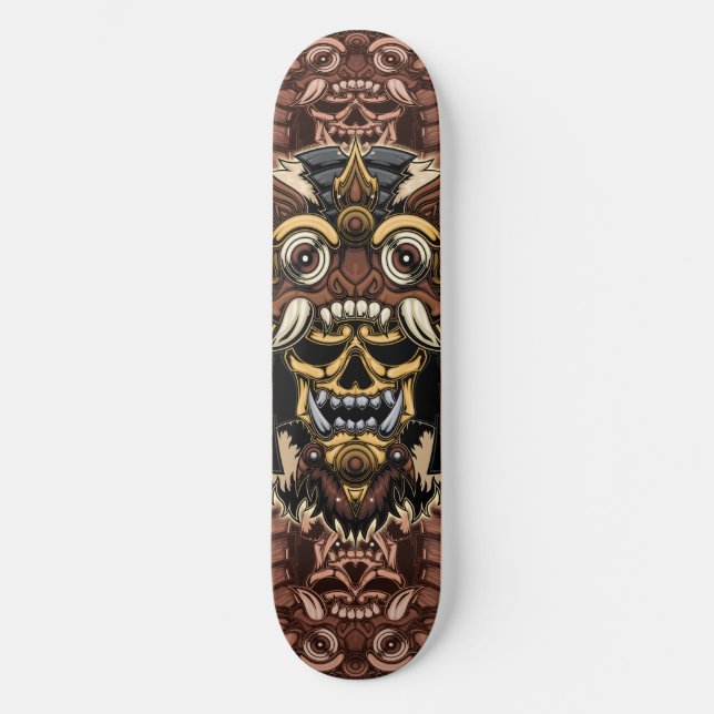 Skate Patineta máscara Bali (Frente)