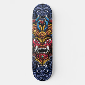 Skate Patineta Máscara Señora de la Guerra