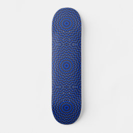 Skate Pato em Azul Kaleidoscope Pequeno
