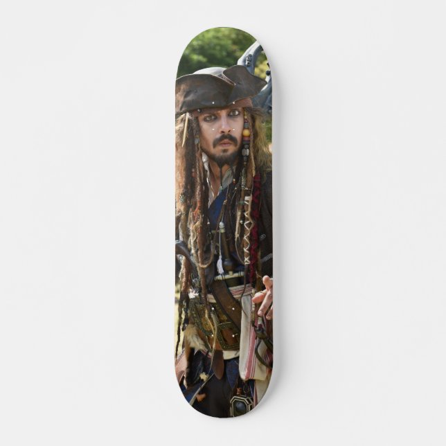 Skate PATRÃO DE CAPITÃO PIRATE COSPLAY, 7¾" Deck (Frente)