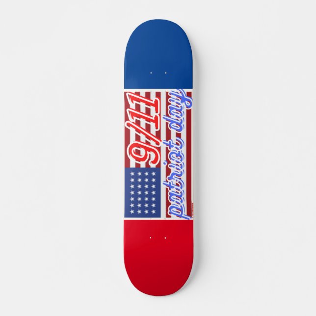 skate "PATRIOT DAY" (Frente)