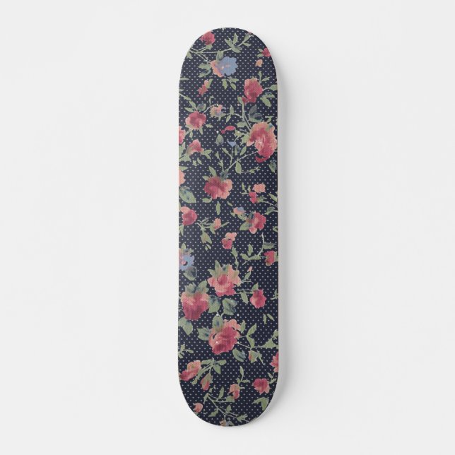 Skate Patterno da Flor, deck de 7¾" (Frente)