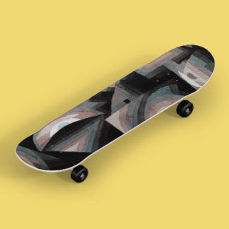 Skate Paul Klee Legal Vintage Abstrato Art
