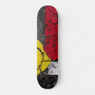 Skate Pavement Road Paint Art - Legal - Divertido
