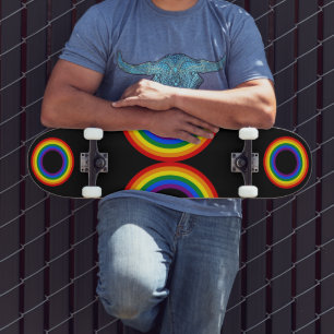 Skate PAVILHÃO DE CINCO-CHUVA - PAINÉIS - Cores LGBT Ané
