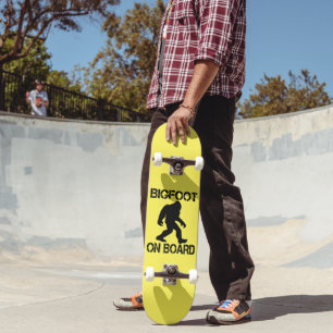 Skate Pé Grande a Bordo - Pé Grande Divertido