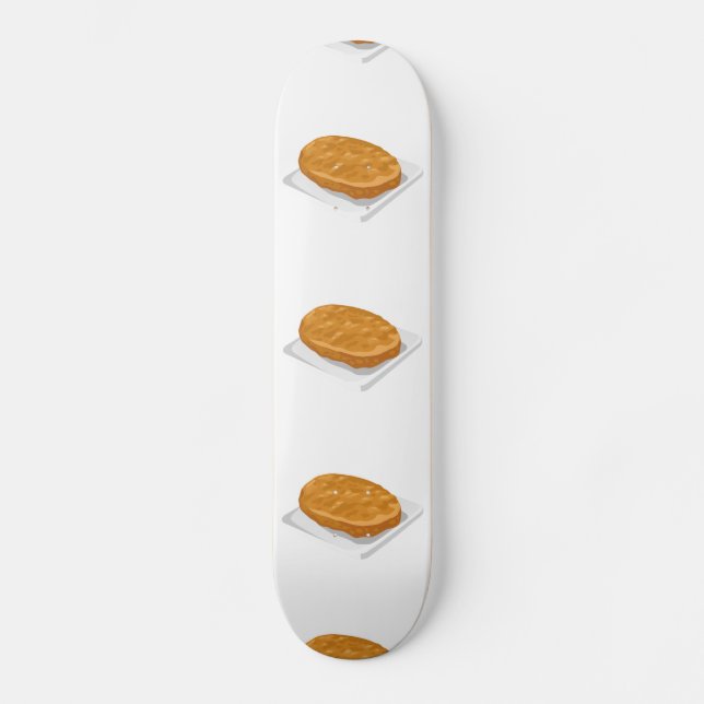 Skate Pedra de batata de Comida (Frente)