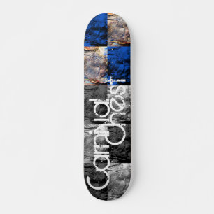 Skate peito de carnaval